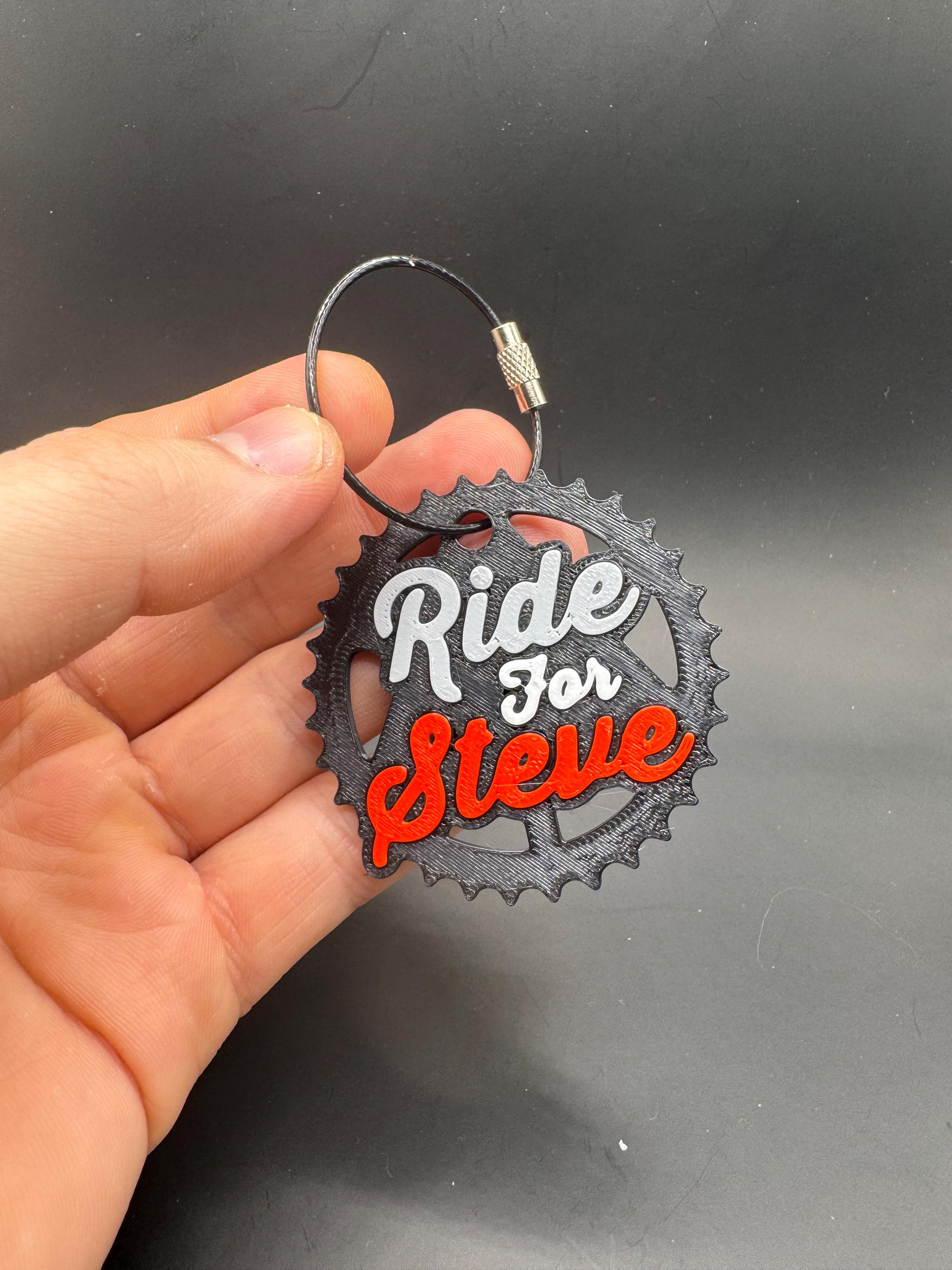 Ride for Steve Keychain Limit 1 per Customer - Etsy