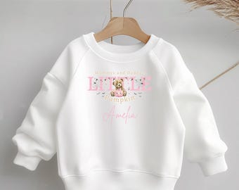 Sudadera personalizada de Halloween / Jersey de calabaza para mamá y papá / Sudadera personalizada de otoño para bebé y niño pequeño / Regalo de Halloween