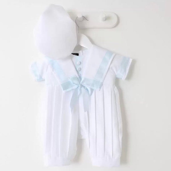 Boy Baptism Suit Etsy