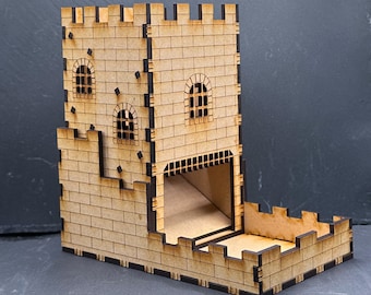 DIY Wooden Dice Tower Kit - Craft Your Luck in Style