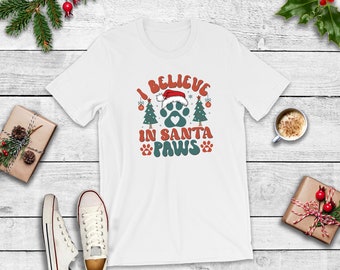 Holly Jolly Dog mom santa paws funny gift shirt xmas Christmas Shirt Sweatshirt Family xmas FAST and FREE 2 day SHIPPING Christmas Gift