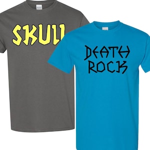 Funny Beavis and Butthead T Shirt Couple&#39;s Costume Death Rock / Skull Unisex Fast Shipping! ACDC  Cartoon Funny T-Shirt Show 90s Novelty