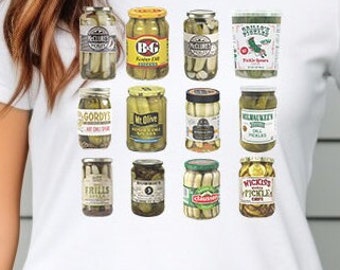 Vintage Canned Pickles Sweatshirt Gift Pickle shirt Pickle Crewneck Pickle Lovers Hoodie Pickle Canning Gift Comfort Foodie Gift Sweet Era