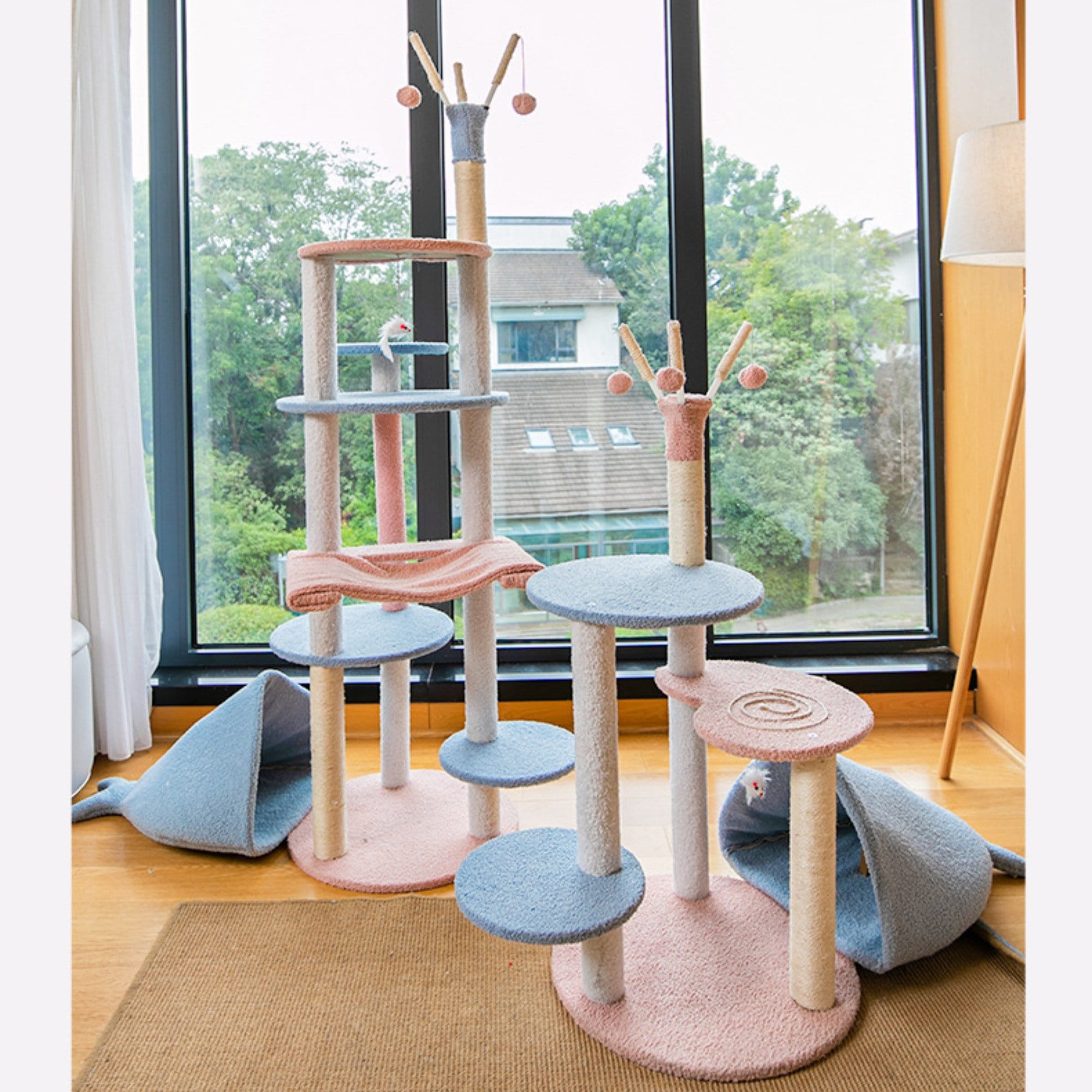 Mermaid Cat Tree Aesthetic Cat Tree Cute Modern Cat Tree Etsy