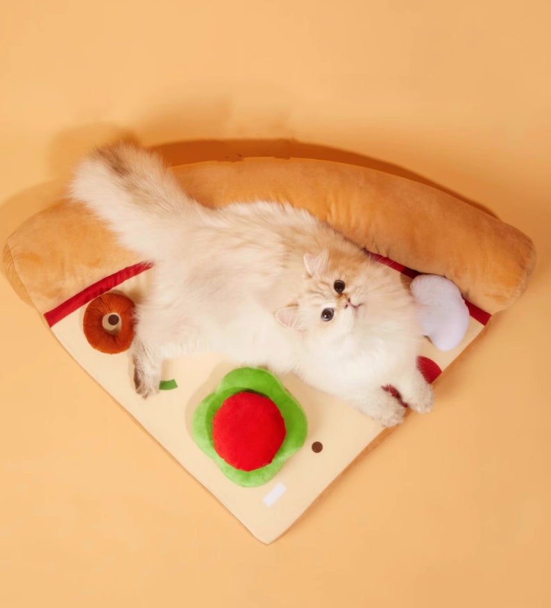 Pizza Cat Nest All Seasons Cat Nest Unique Design Cat Nest image 2