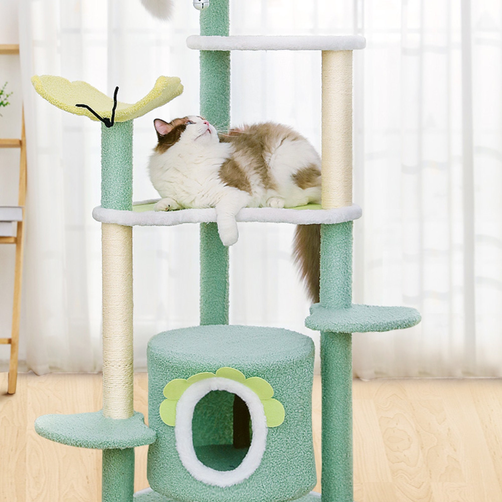 Forest Cat Tree Giant Cat Tree Unique Cat Tree Interesting Etsy