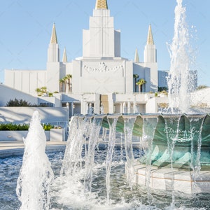 Oakland California Temple Digital Download