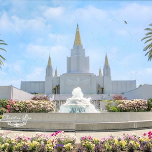 Oakland California Temple Digital Download