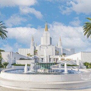 Oakland California Temple Digital Download