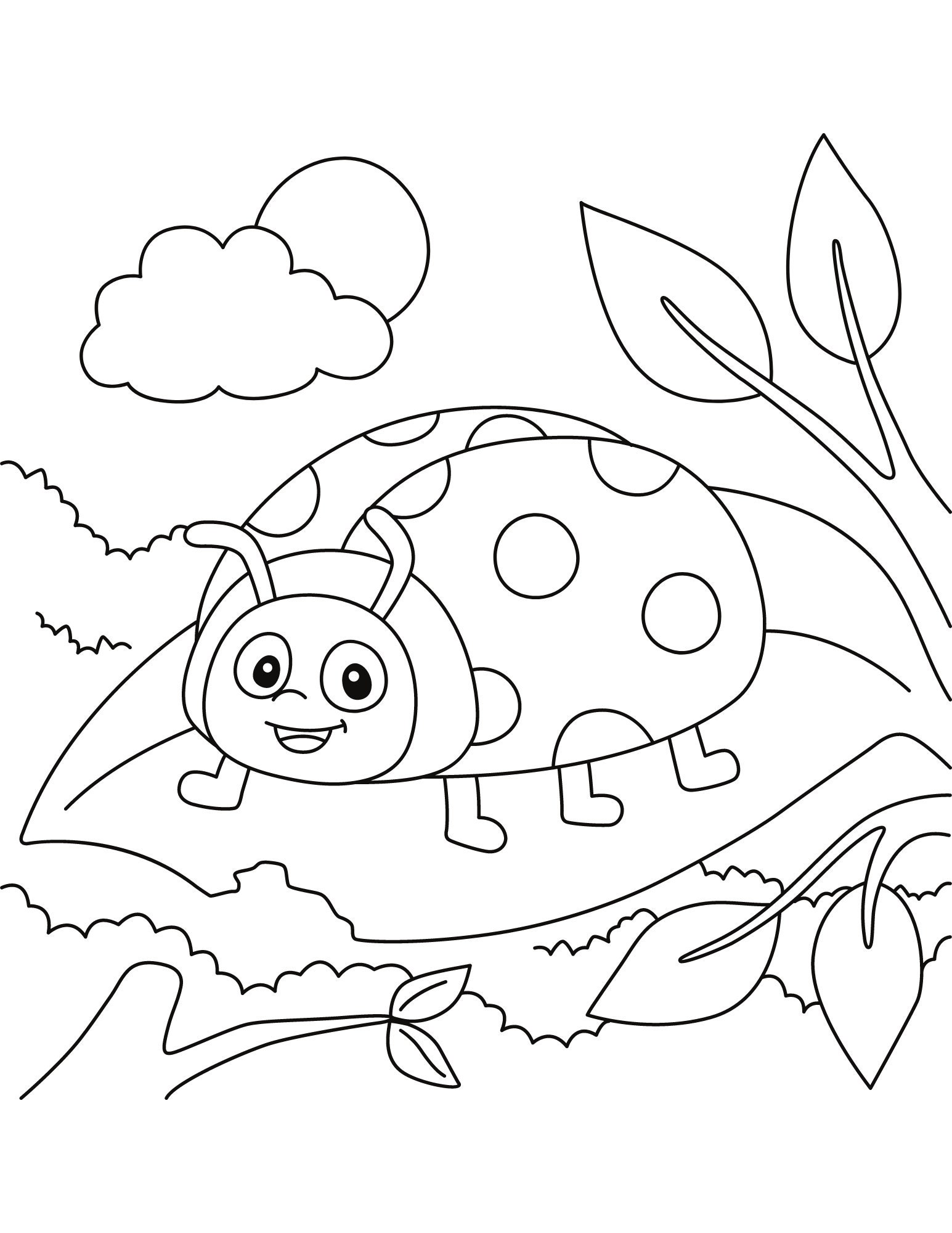 40 Spring Coloring Pages - Etsy