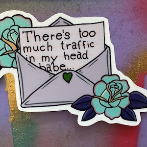 The Gaslight Anthem Autumn Lyrics Sticker