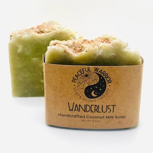 Wanderlust Patchouli Spice Handcrafted Coconut Milk Soap