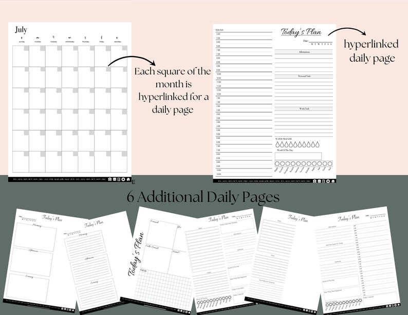 The All Things Planner Aesthetic Digital Planner Mac Digital Etsy