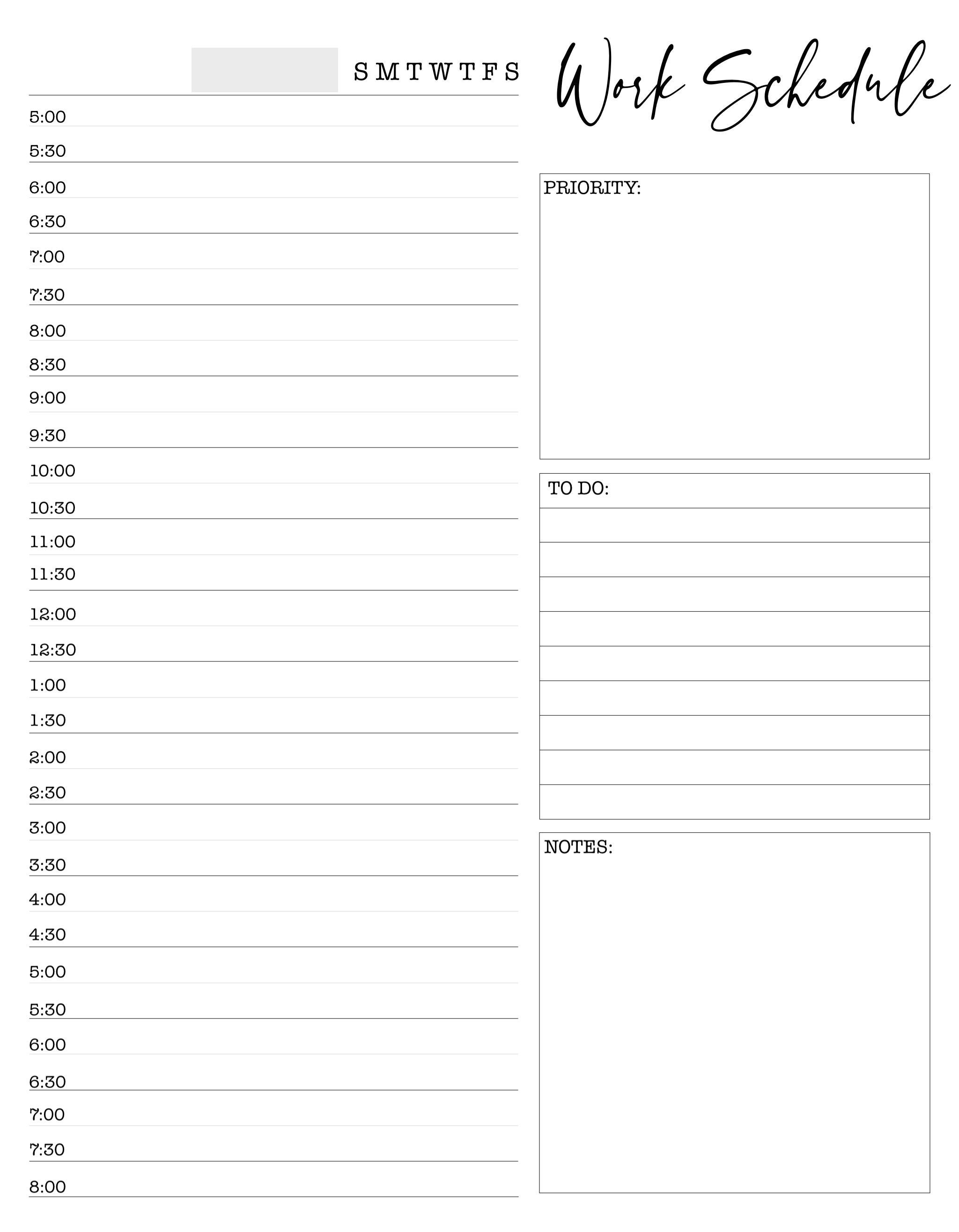 Digital Work Planner for Goodnotes | Office Planning for iPad | Work ...