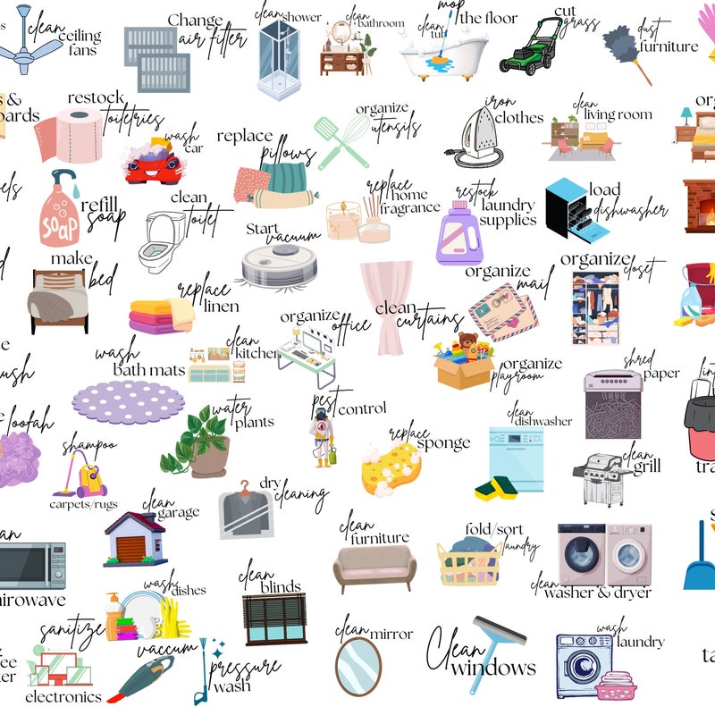 Sticker Pack Clean Girl - Etsy