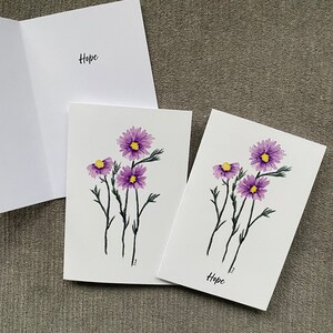 Tarjeta Cosmos en Flor