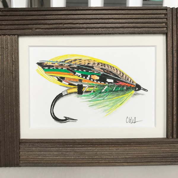 Fly Fishing Art Etsy Canada
