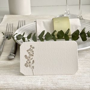 Segnaposto vuoti, Segnaposto piegati, Segnaposto per tavolo da matrimonio, Segnaposto floreali, Segnaposto vuoti, Segnaposto a tenda, Segnaposto con supporto