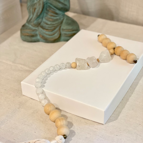 Large Breathing Beads, Breathwork Beads, Anti Stress Beads, Embodied Calming Beads, Meditation Tool, 4-7-8 Breathing, Mindfulness Gift