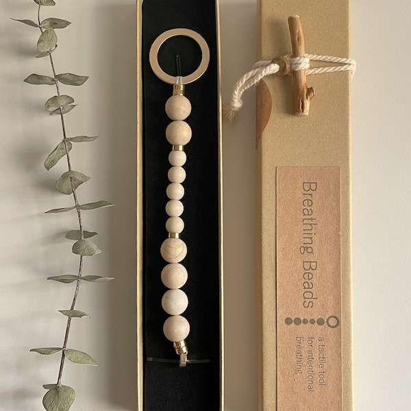 Breathing Beads, a tactile tool for Grounding, Meditation and Intentional Breathing