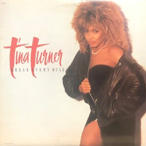 Tina Turner: Break Every Rule. Vinyl LP