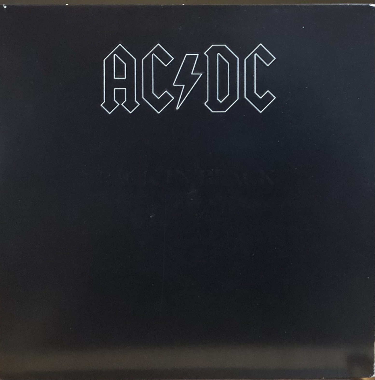 AC DC Back in Black. Vinyl LP Etsy