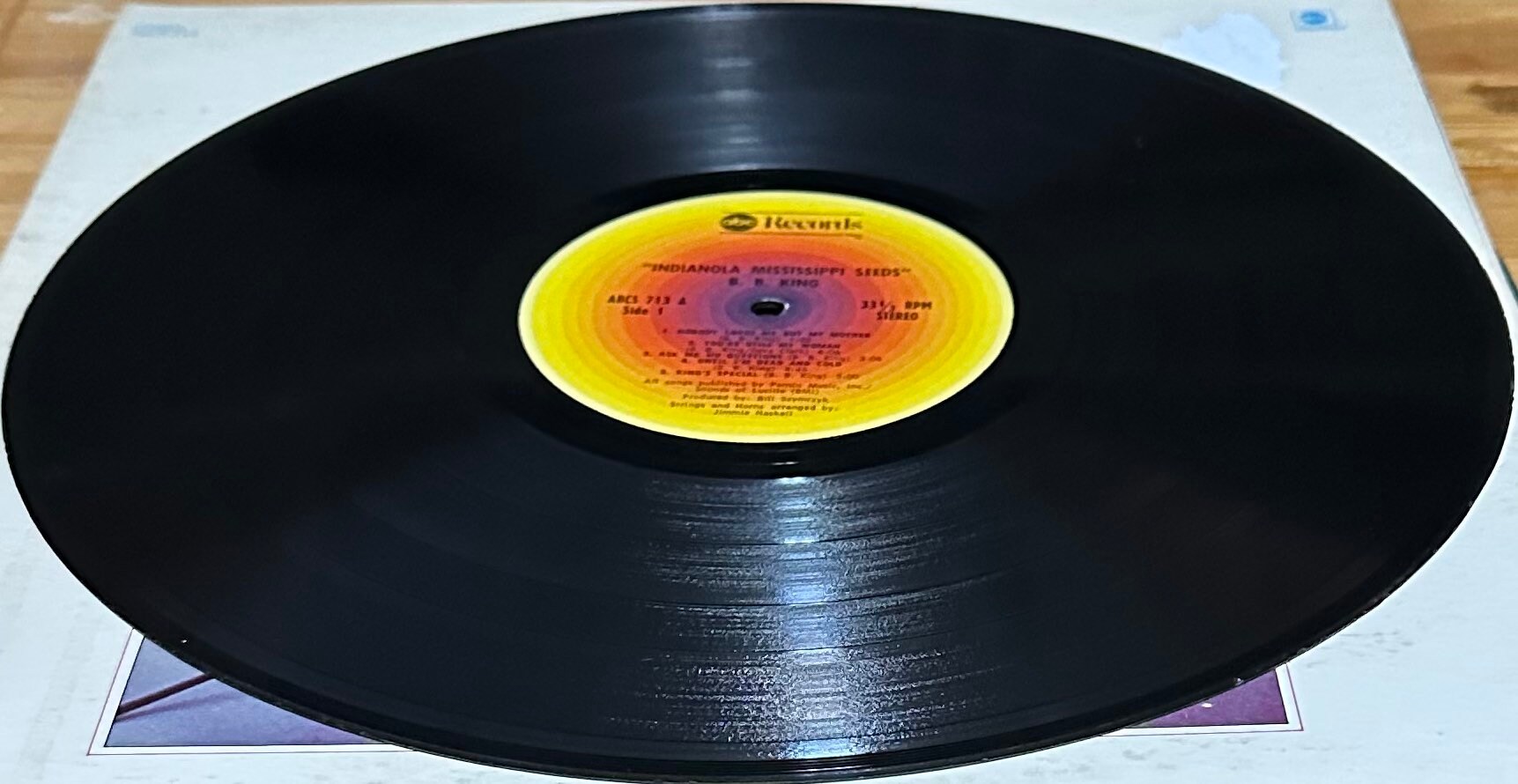 B.B. King: Indianola Mississippi Seeds. Vinyl LP - Etsy