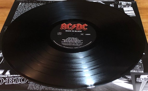 AC/DC: Back in Black. Vinyl LP - Etsy