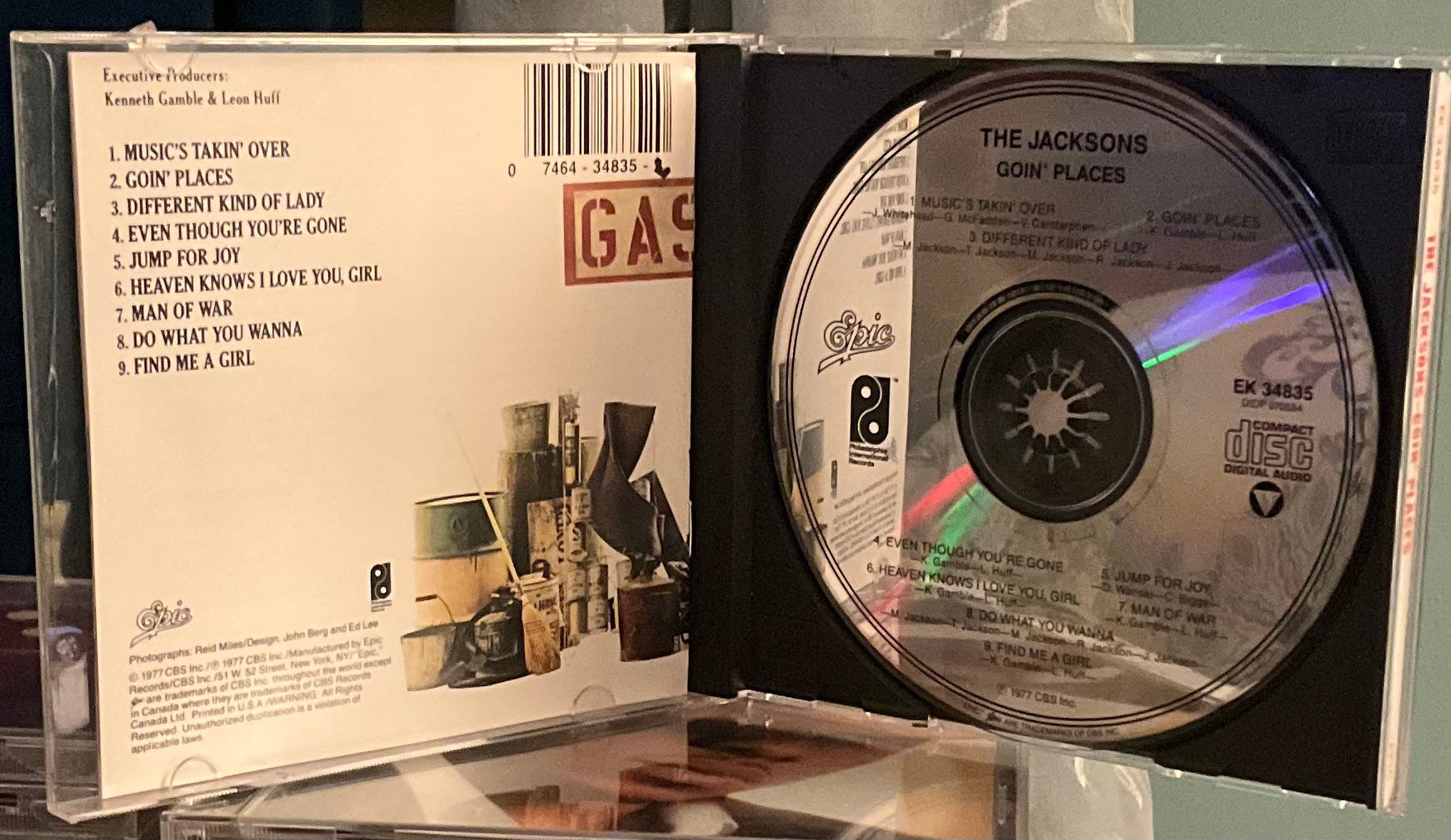 The Jacksons: Goin' Places: CD The Jacksons: Goin' Places: CD
