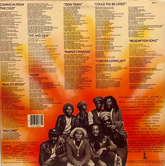 Bob Marley: Uprising. Vinyl LP - Etsy