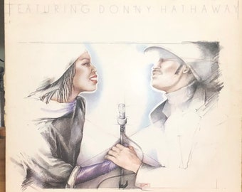Roberta Flack Featuring Donny Hathaway: Vinyl LP - Etsy