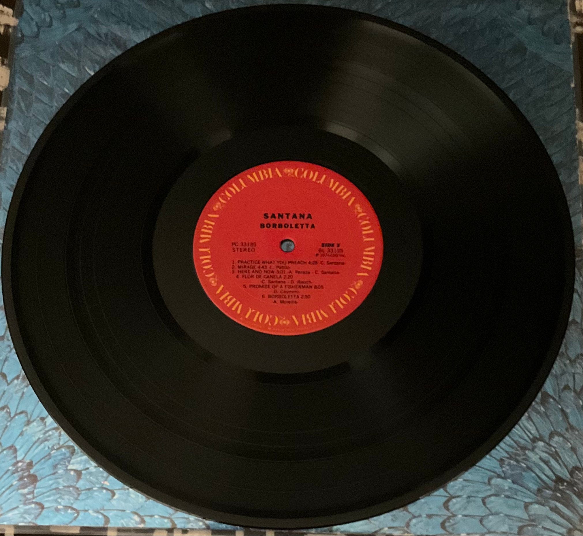Santana: Borboletta Vinyl LP - Etsy