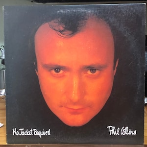 Phil Collins: No Jacket Required. Vinyl LP