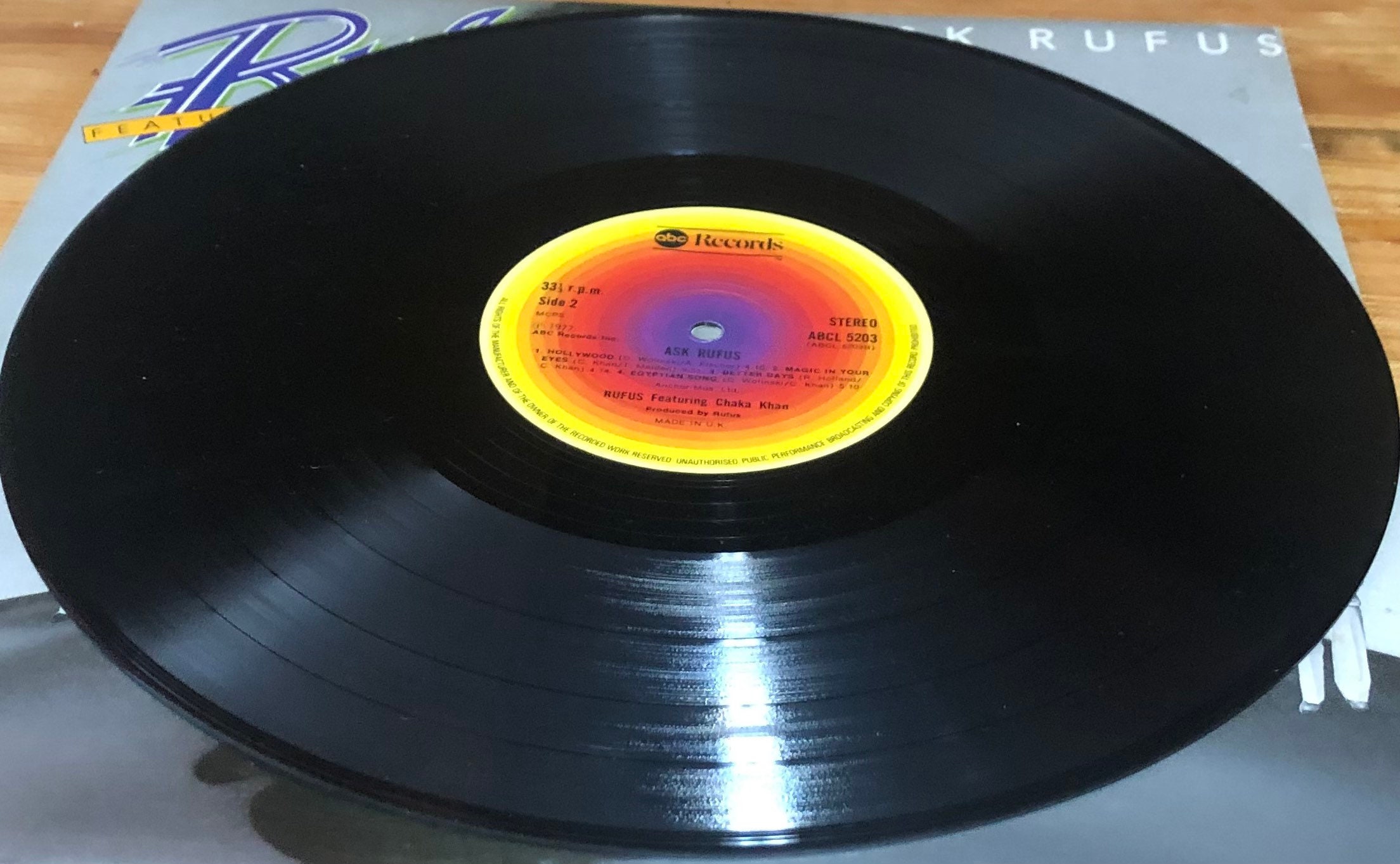 Rufus Featuring Chaka Khan: Ask Rufus. Vinyl LP - Etsy