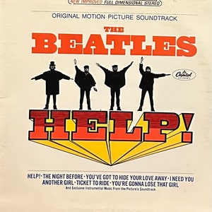 The Beatles: Help (Original Motion Picture Soundtrack). Vinyl LP