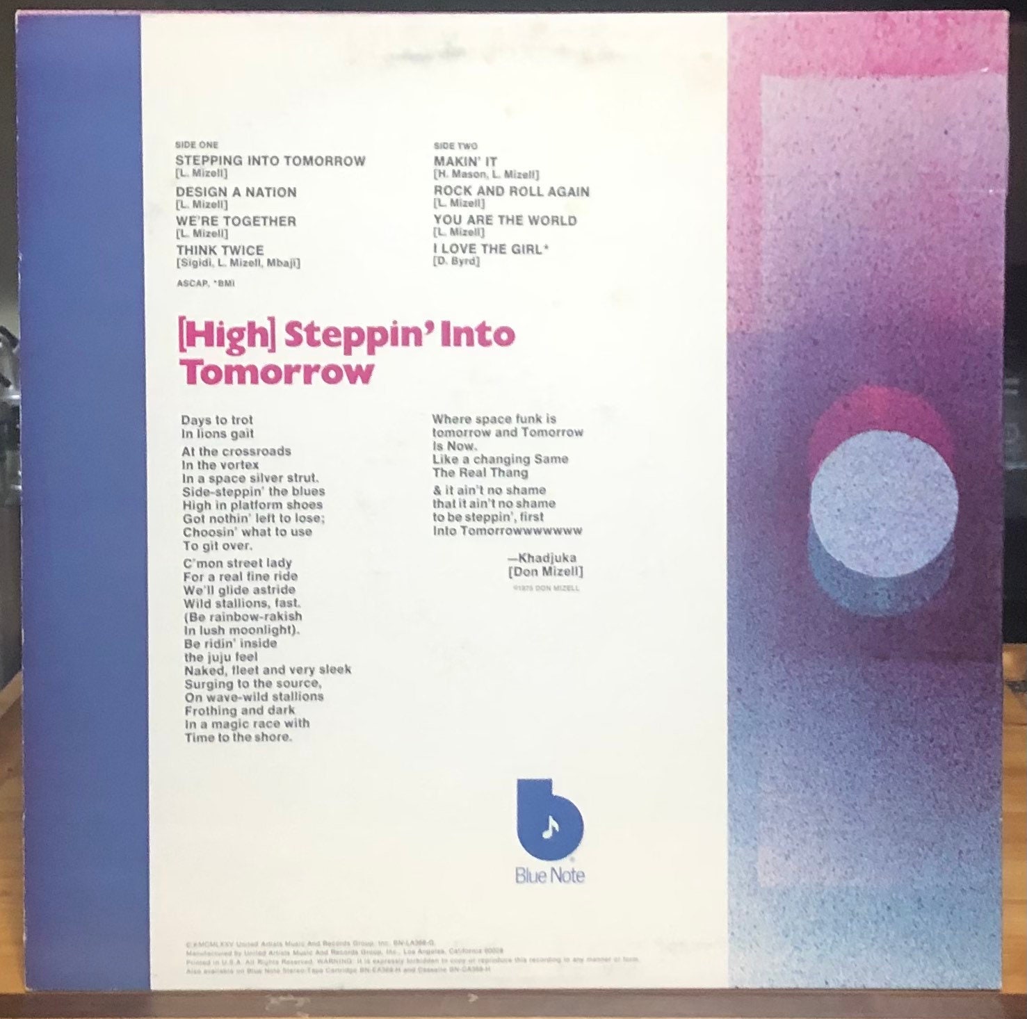 Donald Byrd: Stepping Into Tomorrow. Vinyl LP - Etsy