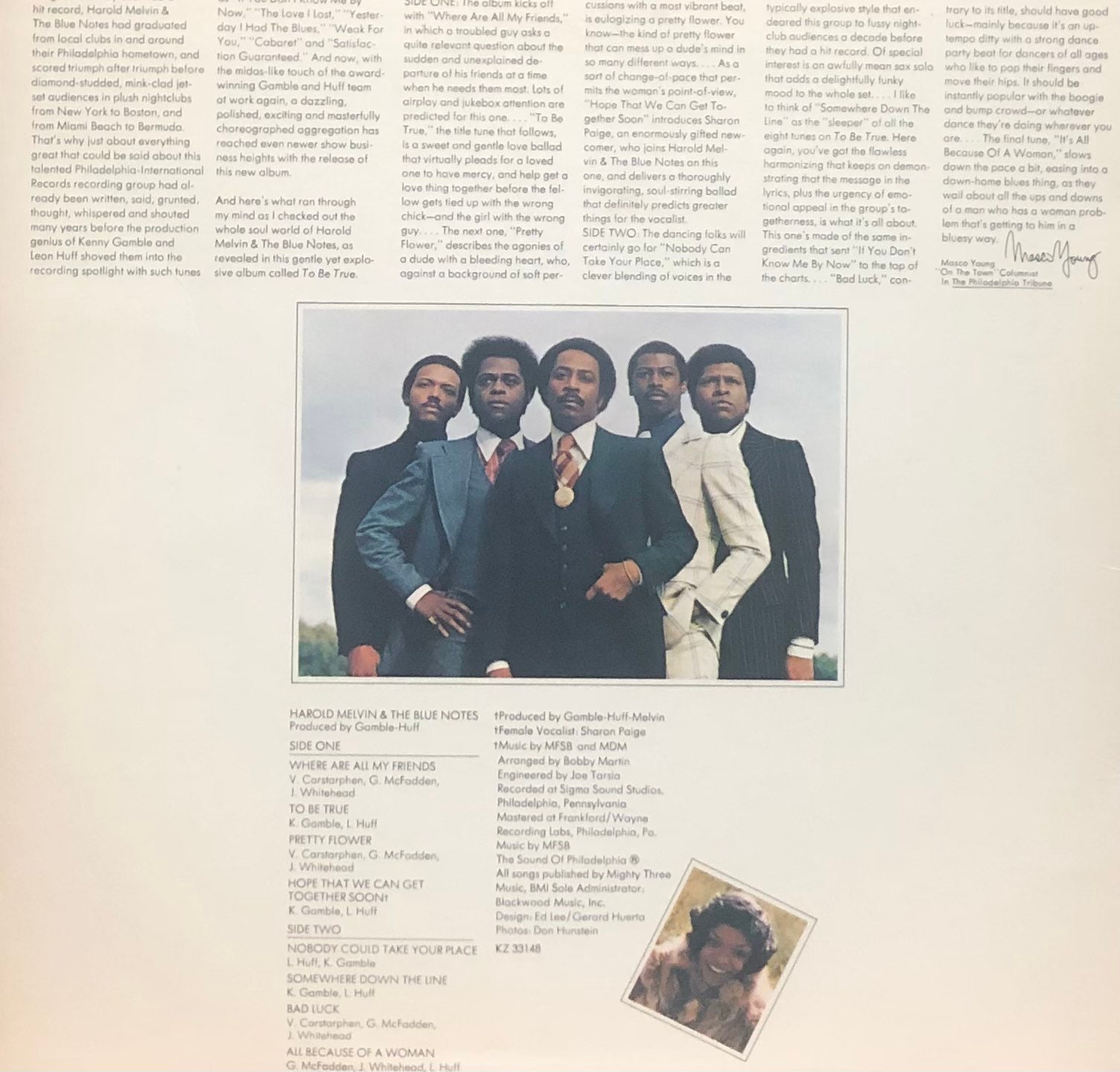 Harold Melvin & the Blue Notes Featuring Theodore Pendergrass: to Be ...