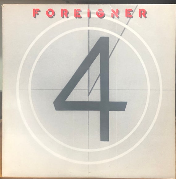 ４／FOREIGNER LPレコード Foreigner: 4. Vinyl LP - Etsy