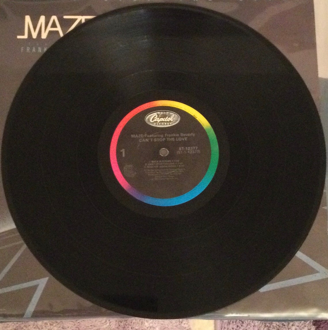 Maze Featuring Franklin Beverly Cant Stop the Love Vinyl LP Etsy