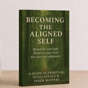 Becoming the Aligned Self | Spiritual Healing Ebook & Printable Guidebook (PDF Download)