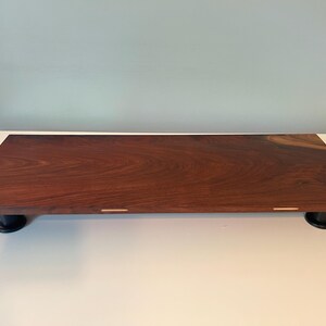 Black Walnut Monitor Riser - Etsy
