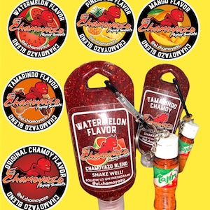 Keychain Chamoyazo | Chamoy  | Fruit  | Drinks  Chamoy + Tajin | Chamoy Refillable available