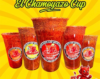 El Chamoyazo Cup: Chili Coated Michelada Cup