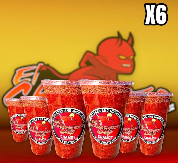 El Chamoyazo Cup Micheladas Michelaguas Cup is Fully Coated of