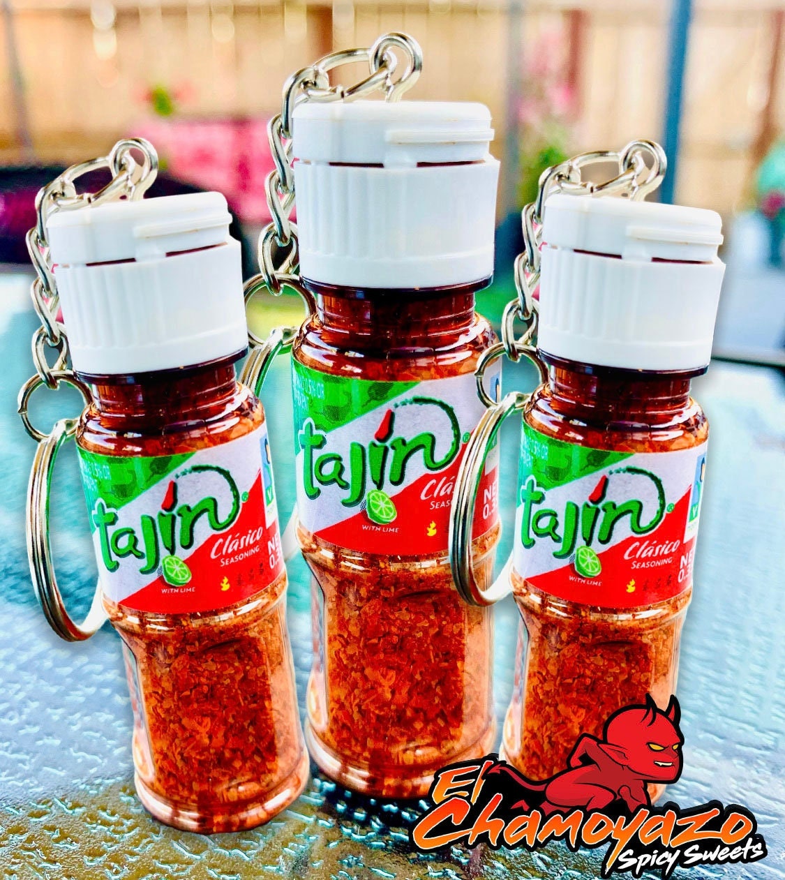 Mini Tajin Keychain Style Etsy