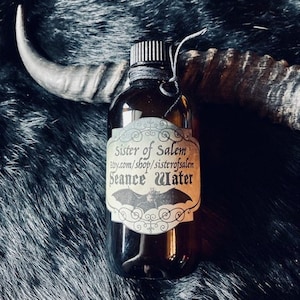 Seance Water - Conjure - Spirit Work - Necromancy - Raise the Dead - Communication - Witchcraft - Dark Arts - Occult Supplies - Ritual -