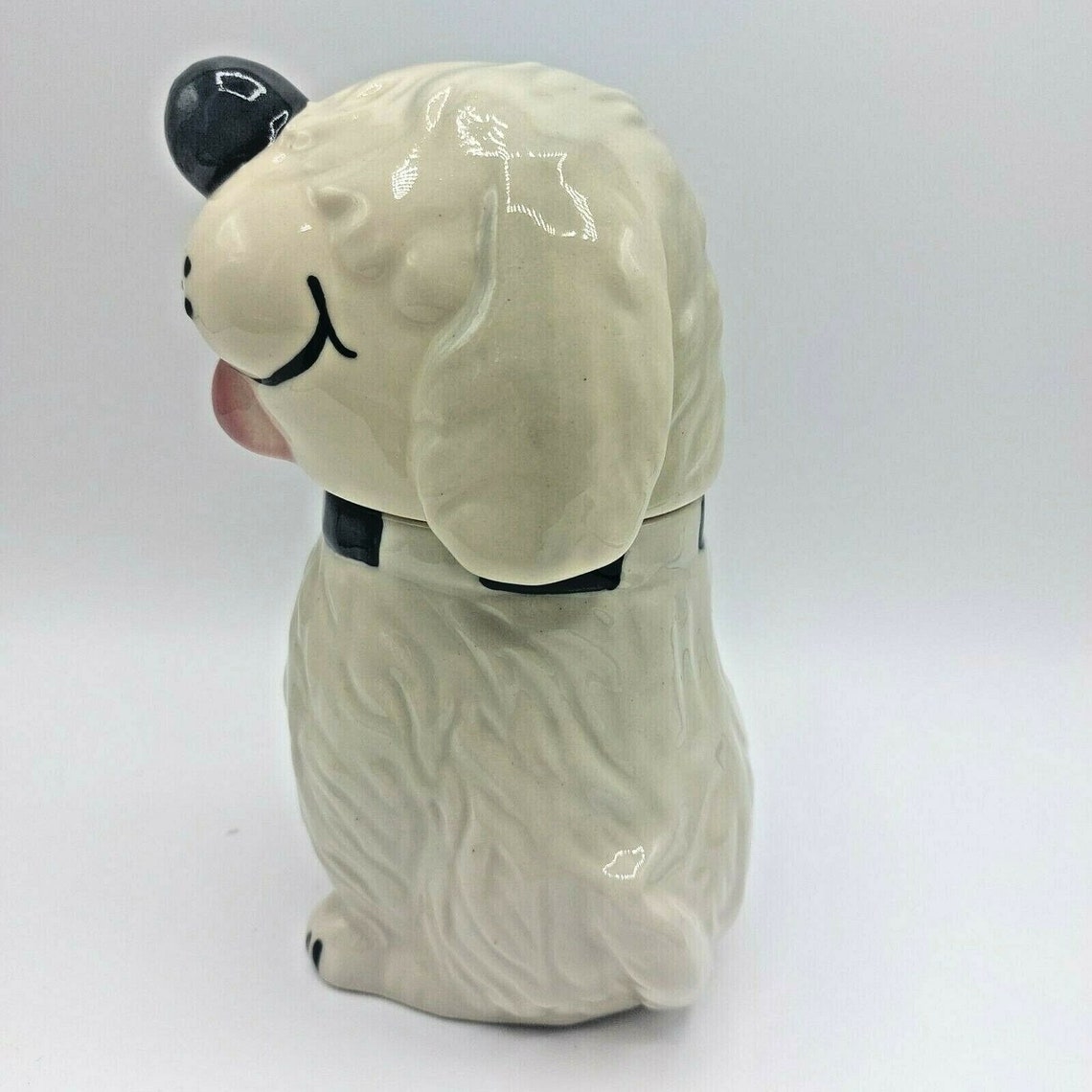 ALPO Dan the Sheep Dog Liva Snaps Treat Jar Ceramic Canister Etsy