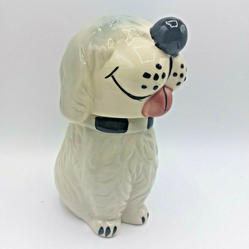 ALPO Dan the Sheep Dog Liva Snaps Treat Jar Ceramic Canister Etsy