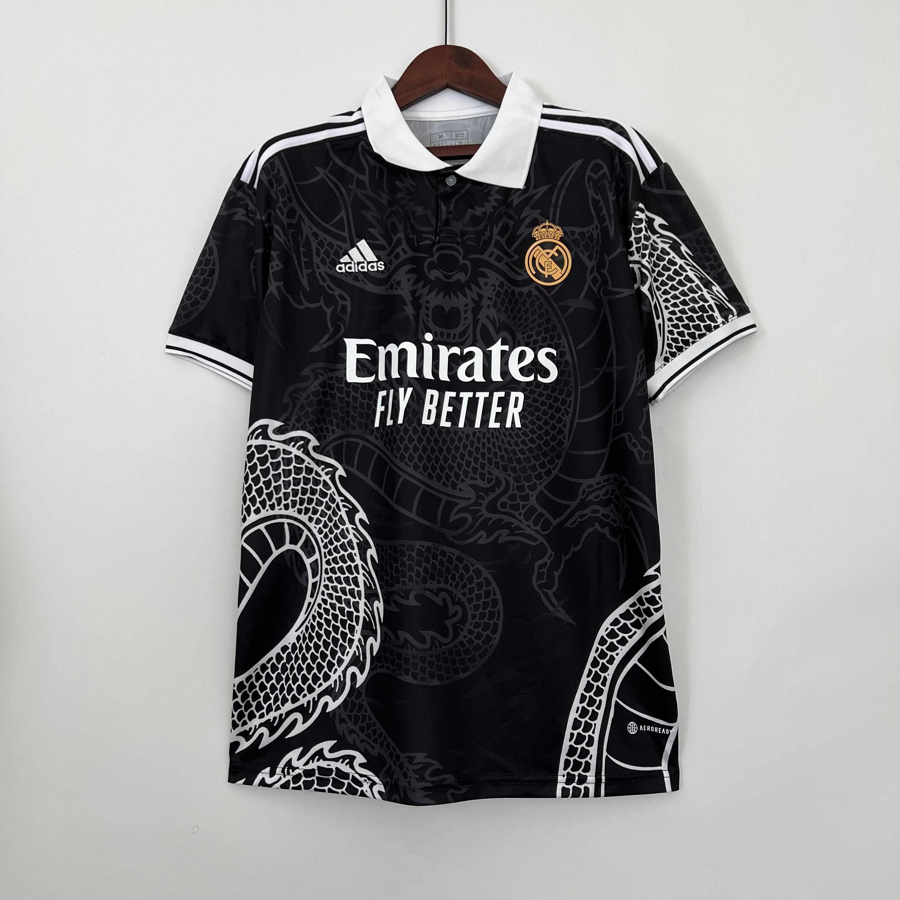 Rafflesia Arnoldi zegevierend Toevallig Real Madrid DRAGON EDITION Jersey Real Madrid Shirt Retro - Etsy