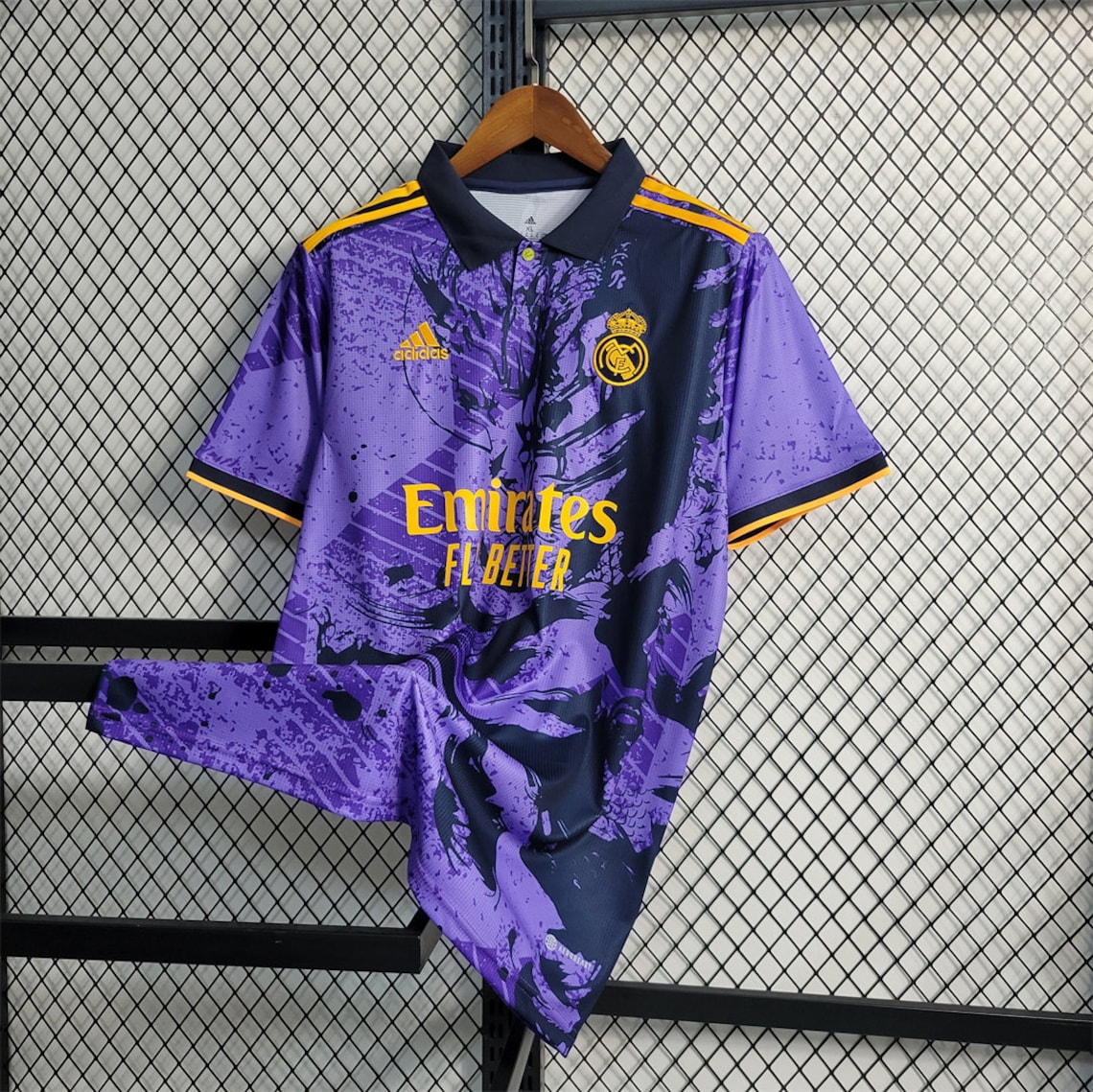 Real Madrid MORADO DRAGON EDITION Jersey Real Madrid Special Etsy Sweden